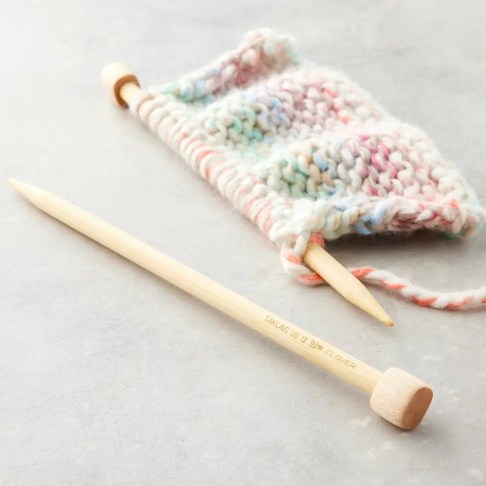 Clover Takumi® 9" Bamboo Knitting Needles