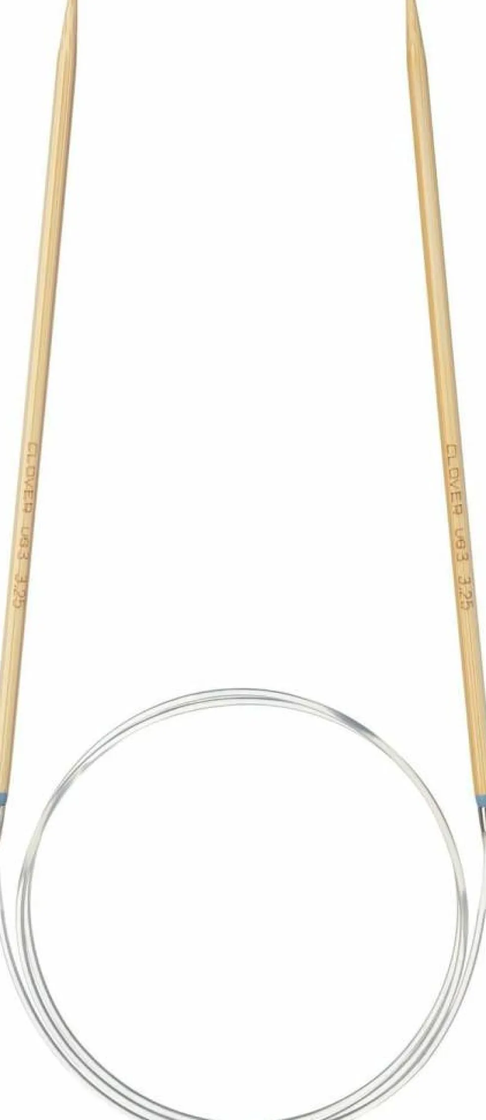 Clover Takumi Pro Bamboo Circular Knitting Needles 32"- US 0-15