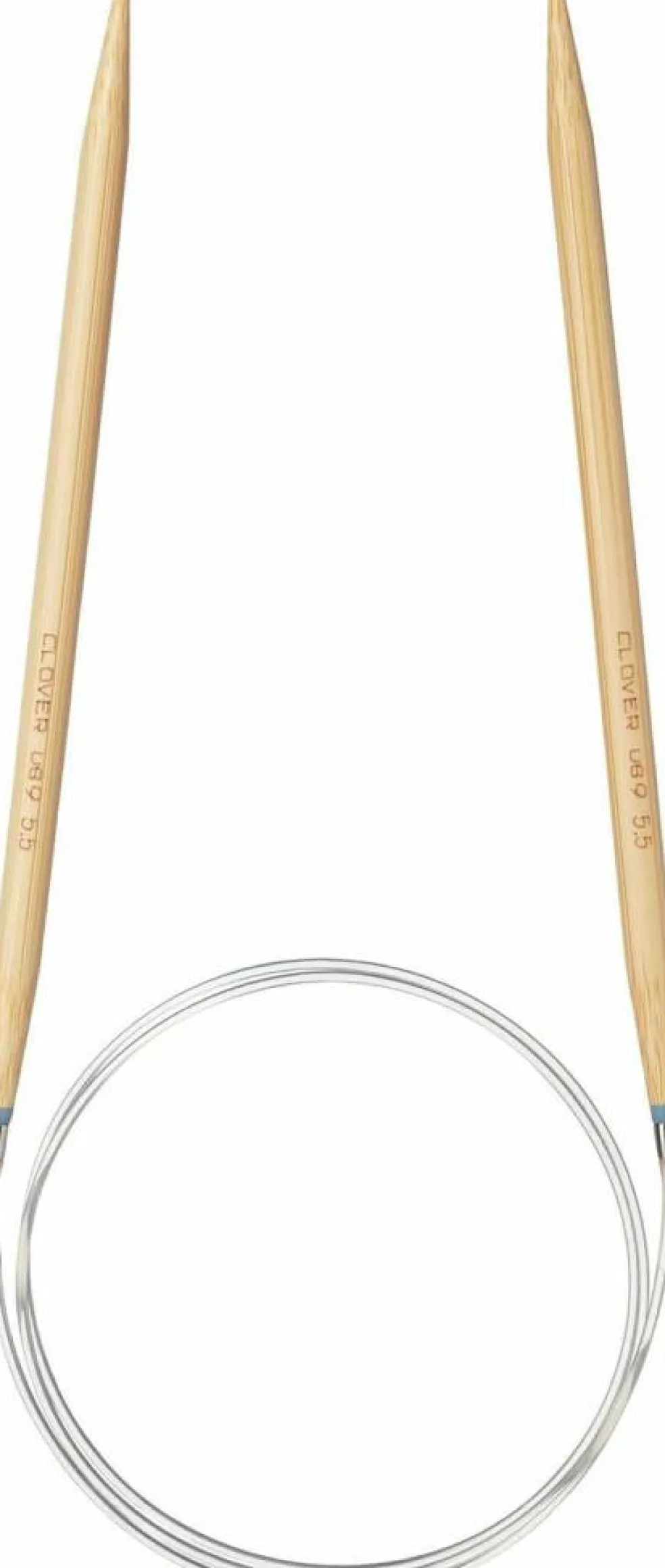 Clover Takumi Pro Bamboo Circular Knitting Needles 32"- US 0-15