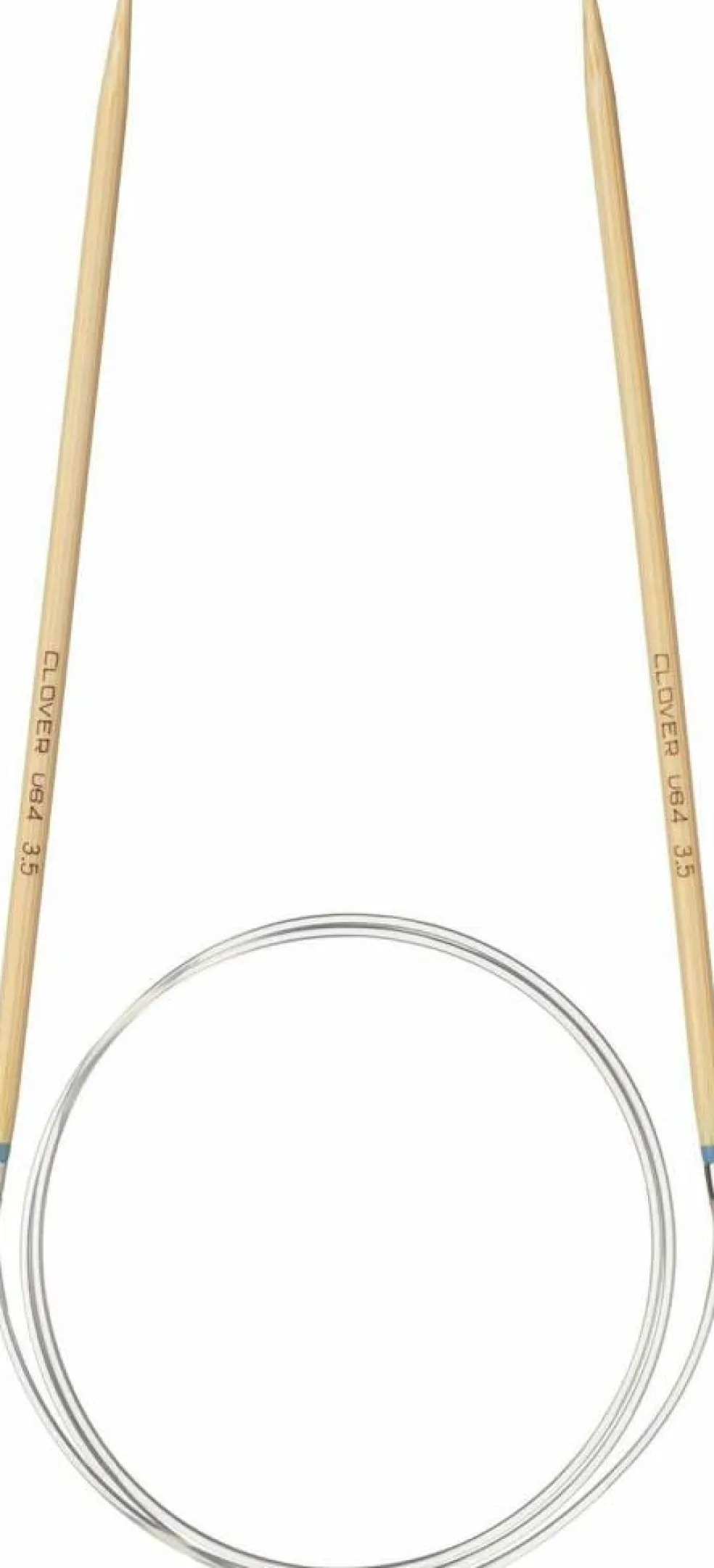 Clover Takumi Pro Bamboo Circular Knitting Needles 32"- US 0-15