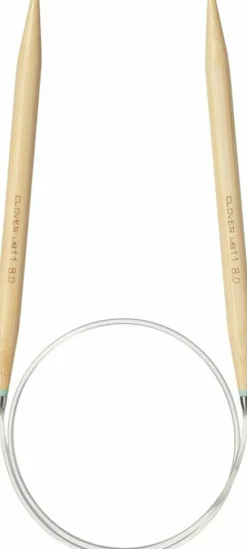 Clover Takumi Pro Bamboo Circular Knitting Needles 24"- US 0-15
