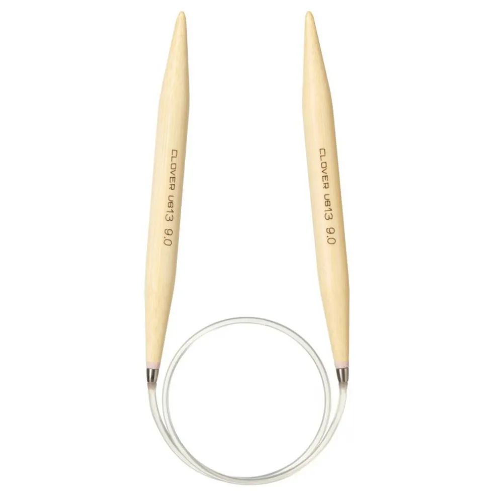 Clover Takumi Pro Bamboo Circular Knitting Needles 16"- US 0-15