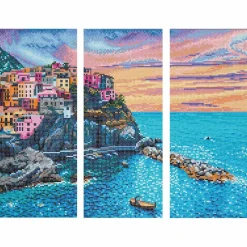 Coast 3-Panel Diamond Art Kit by Make Market®