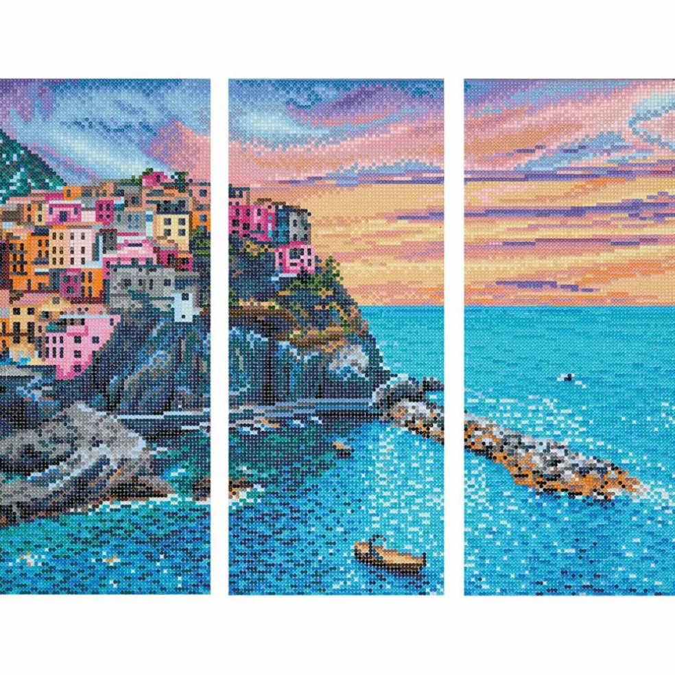 Coast 3-Panel Diamond Art Kit by Make Market®