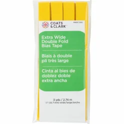 Coats & Clark™ Extra Wide Double Fold Bias Tape