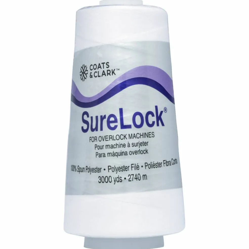 Coats & Clark™ SureLock® 3,000yd. Overlock Machine Serging Thread Cone