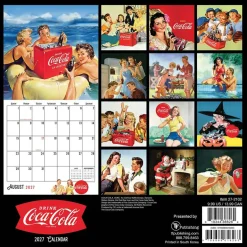 2027 Coca-Cola Mini Calendar