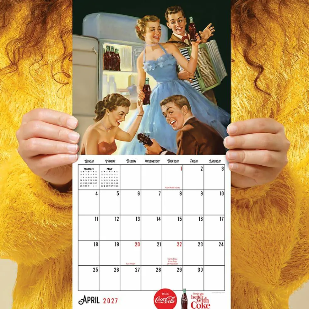 2027 Coca-Cola Mini Calendar