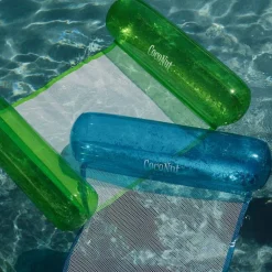 CocoNut Float 4ft. Green Glitter Hammock Pool Lounger