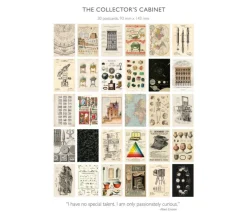Collector's Cabinet Postcard Set: Pack of 30 Retro Style Science, Drawings, Advertisements Postcards