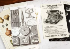 Collector's Cabinet Postcard Set: Pack of 30 Retro Style Science, Drawings, Advertisements Postcards