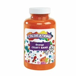 Colorations Colorful Vibrant Sand 22 oz Jar, Ages 3+, PreK+