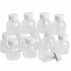Colorations Glue Jars Set of 12, Empty Glue Bottles with Brushes