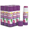 Colorations Purple Glue Sticks, Set of 12, Stick 0.88 oz, Dries Clear