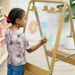 Colorations 2-Way Indoor / Outdoor Acrylic Panel Easel