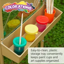 Colorations 4-Way Indoor / Outdoor Acrylic Panel Easel
