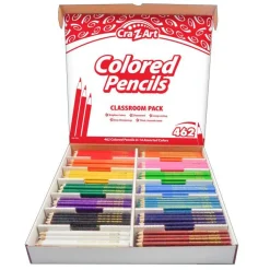 Colored Pencil Classroom Pack, 14 color, Box of 462