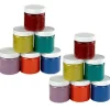 Colored Sand, 6 oz. Jars, 6 Colors Per Pack, 2 Packs