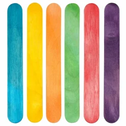 Colorful Jumbo Craft Sticks by Creatology™, 30ct.