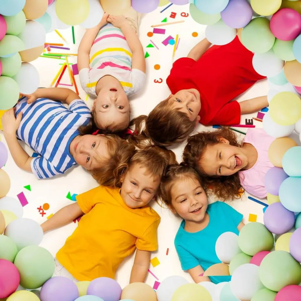 Colorful Multicolor Macaron Latex Party Balloons(Rainbow Balloons)