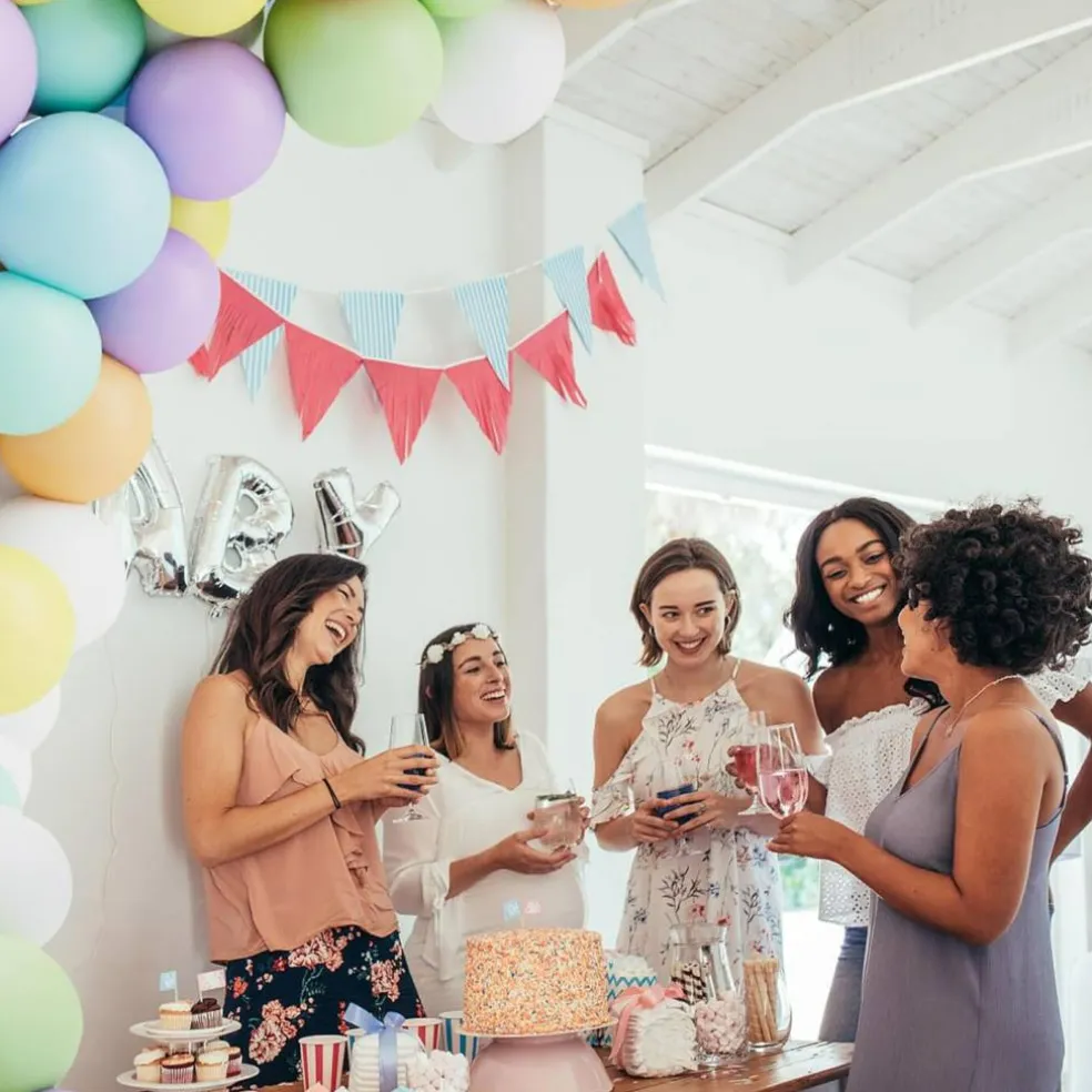Colorful Multicolor Macaron Latex Party Balloons(Rainbow Balloons)