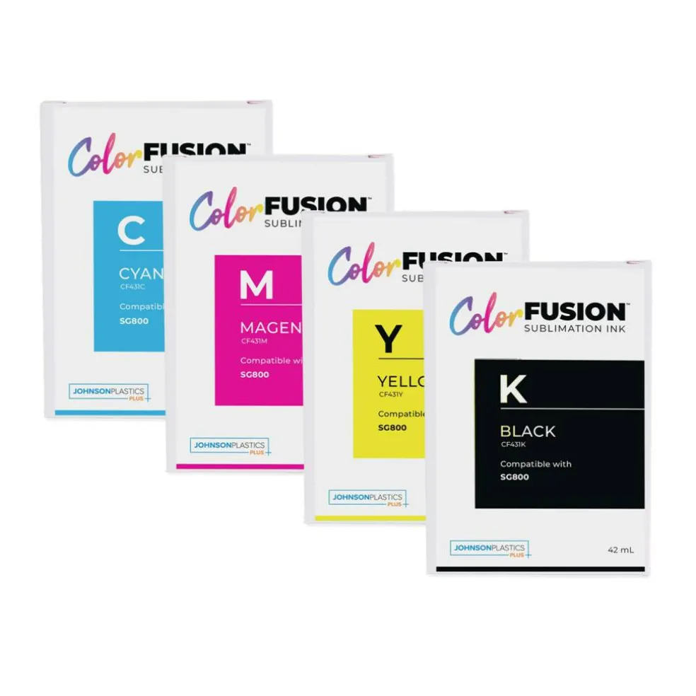 ColorFusion Sublimation Ink Compatible with Sawgrass SG400/SG800 for Dye Sublimation Printing