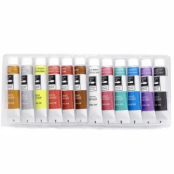 12 Color Metallic Acrylic Paint Set by Artist's Loft™ Necessities™