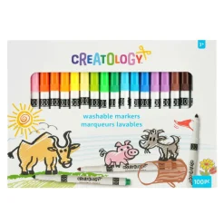 100 Color Round Tip Washable Marker Set by Creatology™