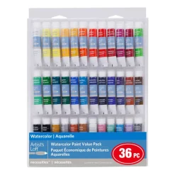 36 Color Watercolor Paint Value Pack by Artist's Loft™ Necessities™