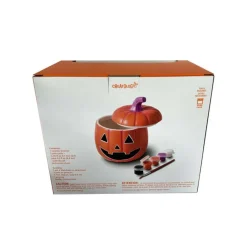 Color Your Own Ceramic Jack-o'-Lantern Treat Jar Kit by Creatologyâ„¢