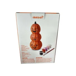 Color Your Own Ceramic Jack-o'-Lantern Figure Kit by Creatologyâ„¢