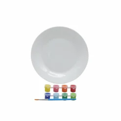 Color-Your-Own Ceramic Plate Painting Kit by Creatology™