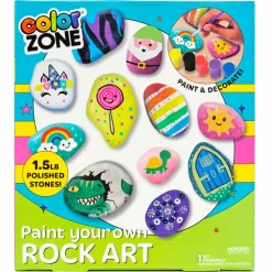 Color Zone® Paint Your Own Rock Art