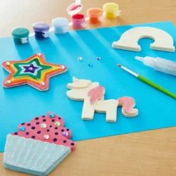 Color Zone® Paint Your Own Wooden Magnets