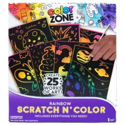 Color Zone® Rainbow Scratch N' Color
