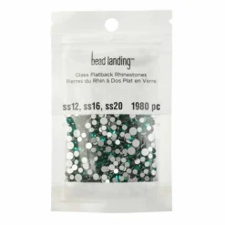 Combo Glass Flatback Rhinestones by Bead Landing™