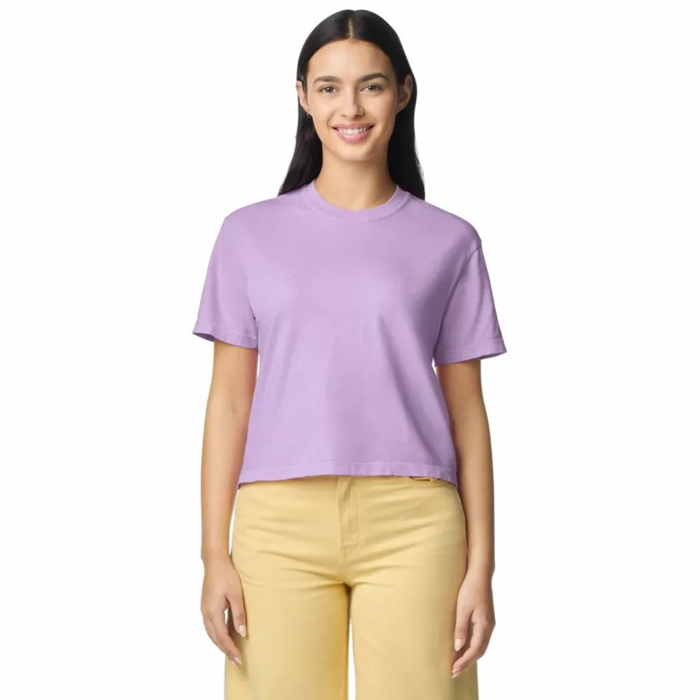 Comfort Colors® Boxy Cropped Women's T-Shirt