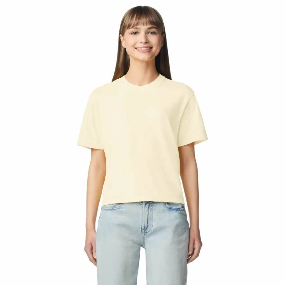 Comfort Colors® Boxy Cropped Women's T-Shirt