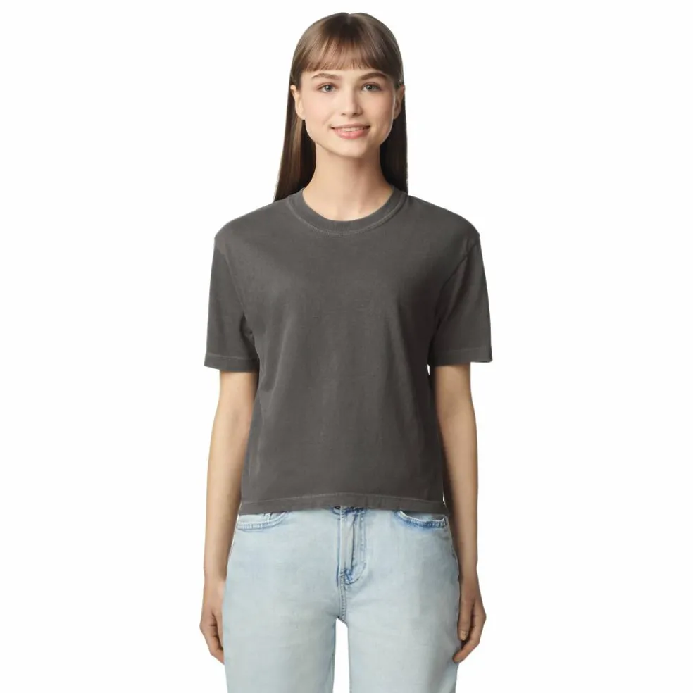 Comfort Colors® Boxy Cropped Women's T-Shirt