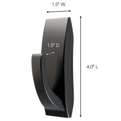 Command™ Large Decorative Metal Hook, Oil Rubbed Bronze