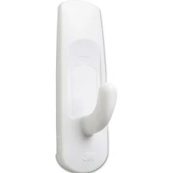 Command 3 lbs. Capacity Medium Plastic General Purpose Hooks - White (20/Pack)