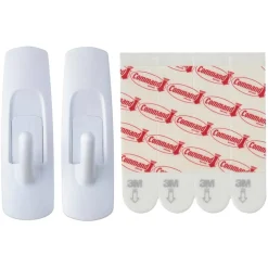 Command™ Utility Hooks, White