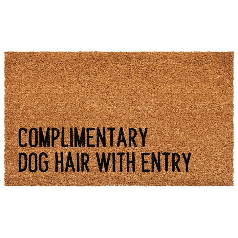 Complementary Dog Hair With Entry Doormat