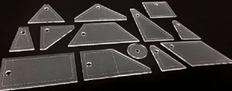 Complete 2.5 inch Template Set