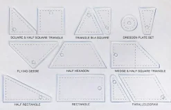 Complete 2.5 inch Template Set