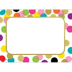 Confetti Name Tags/Labels