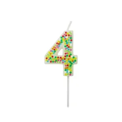 Confetti Number Birthday Candle by Celebrate It™