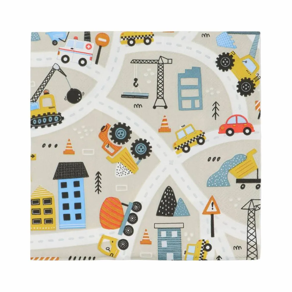 Construction Lunch Napkins, 20ct. by Celebrate It™