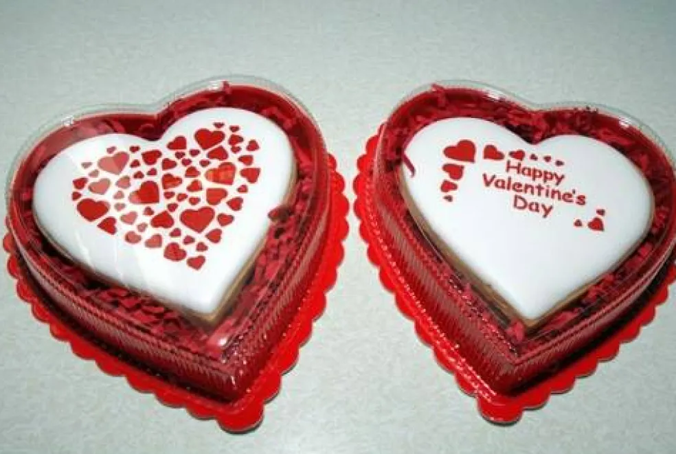 Contemporary Hearts Cookie Stencils | C351 by Designer Stencils |