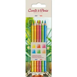 Conté à Paris™ Bright Hues Pastel Pencils, 6ct.